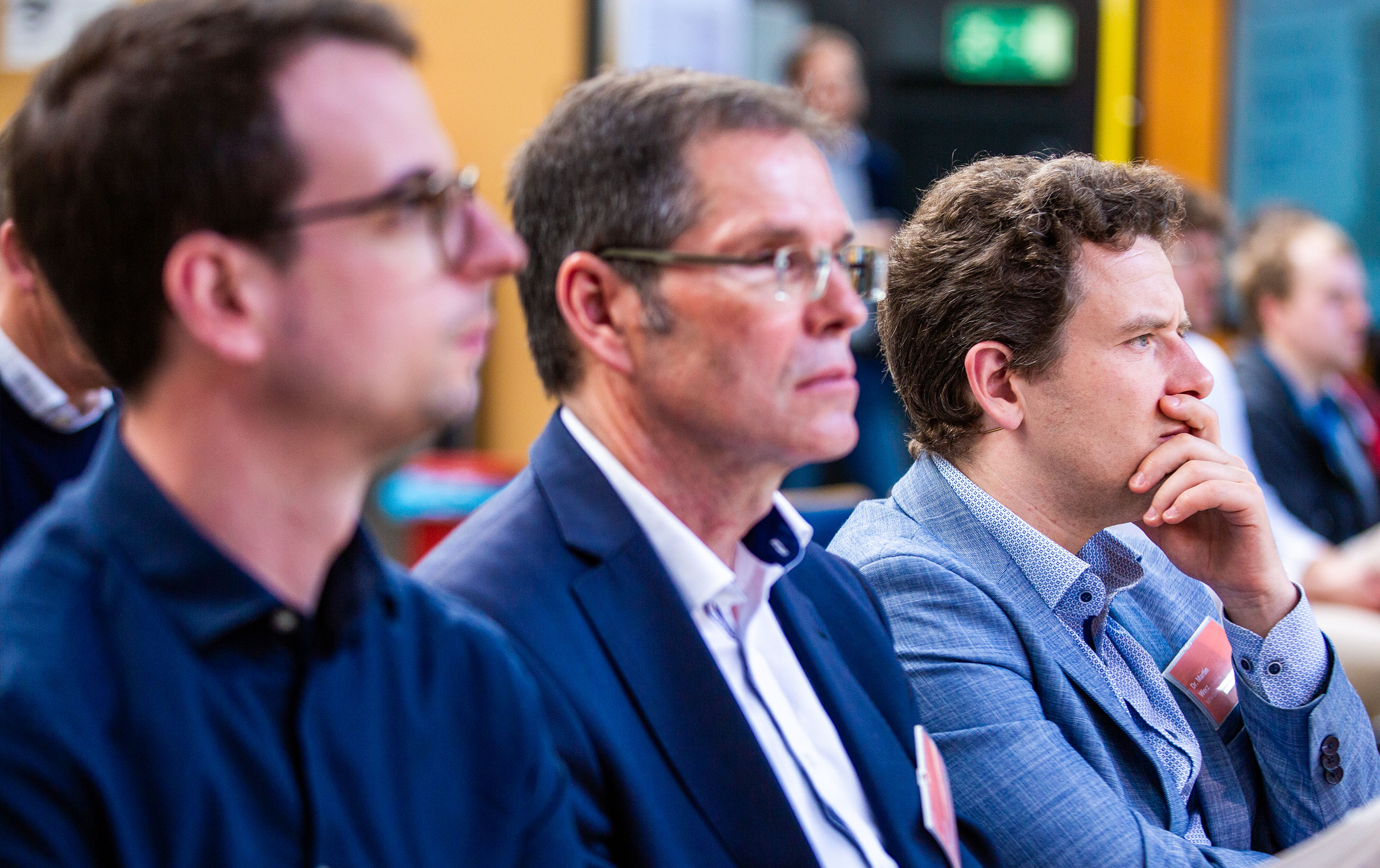 Publikum bei einem Event des Transformations-Hubs CyberJoin